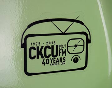 Radio Station Promo Sticker from CanadaStickerKing.com